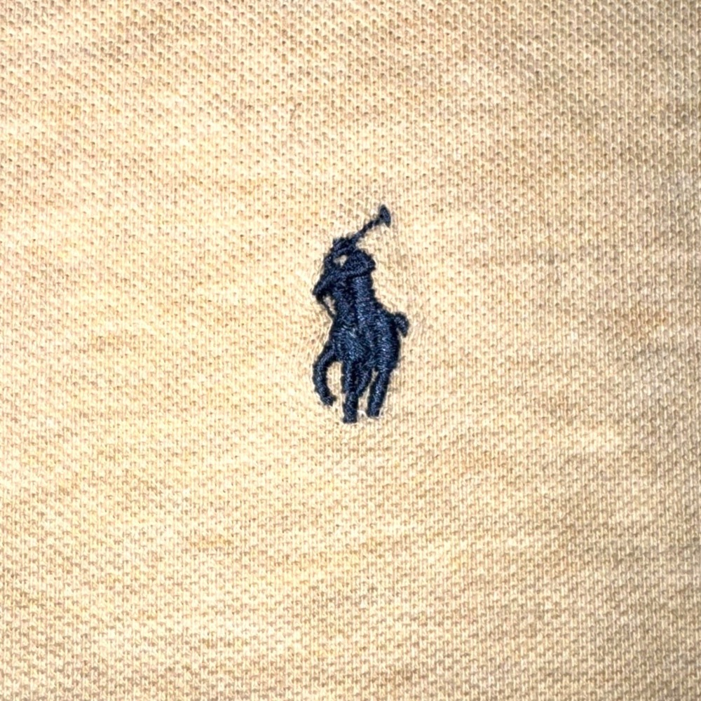 Polo Ralph Lauren Men's 2XL Big & Tall Beige‎ Short Sleeve Polo Shirt - Picture 7 of 7